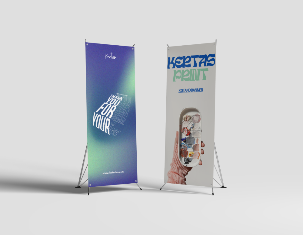 X Stand Banner Printing