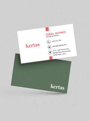 Matte Laminate Business Card