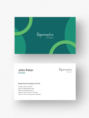 Business Card Template BC-001